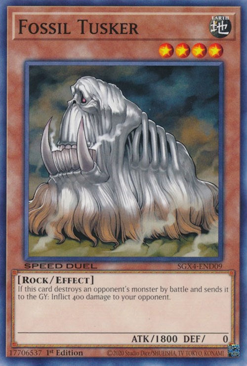 Fossil Tusker [SGX4-END09] Common | Total Play