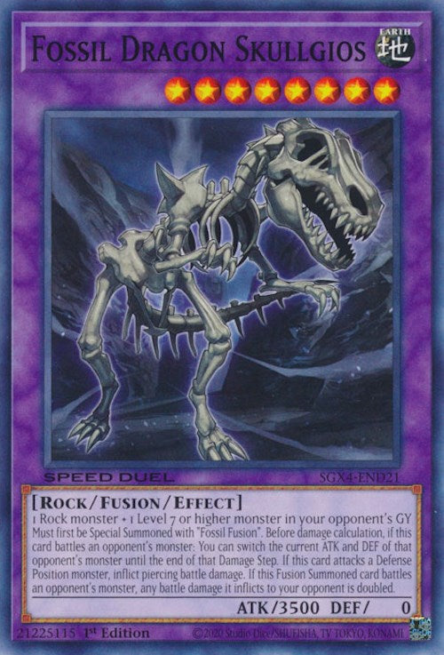 Fossil Dragon Skullgios [SGX4-END21] Common | Total Play
