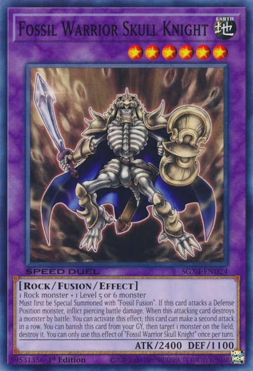 Fossil Warrior Skull Knight [SGX4-END24] Common | Total Play