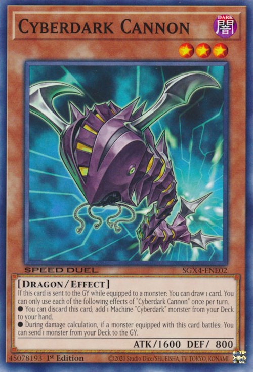 Cyberdark Cannon [SGX4-ENE02] Common | Total Play