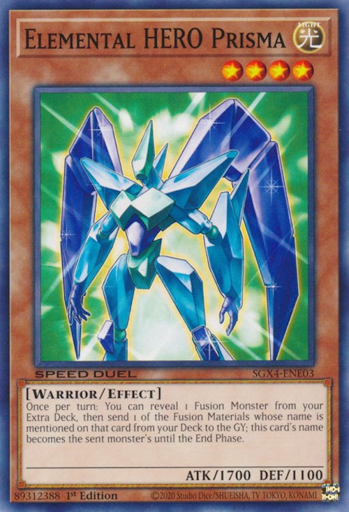 Elemental HERO Prisma [SGX4-ENE03] Common | Total Play