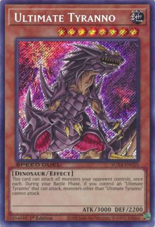 Ultimate Tyranno (Secret Rare) [SGX4-ENC01] Secret Rare | Total Play