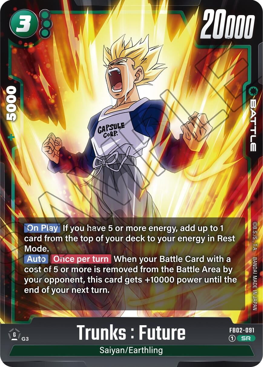 Trunks : Future [Blazing Aura] | Total Play