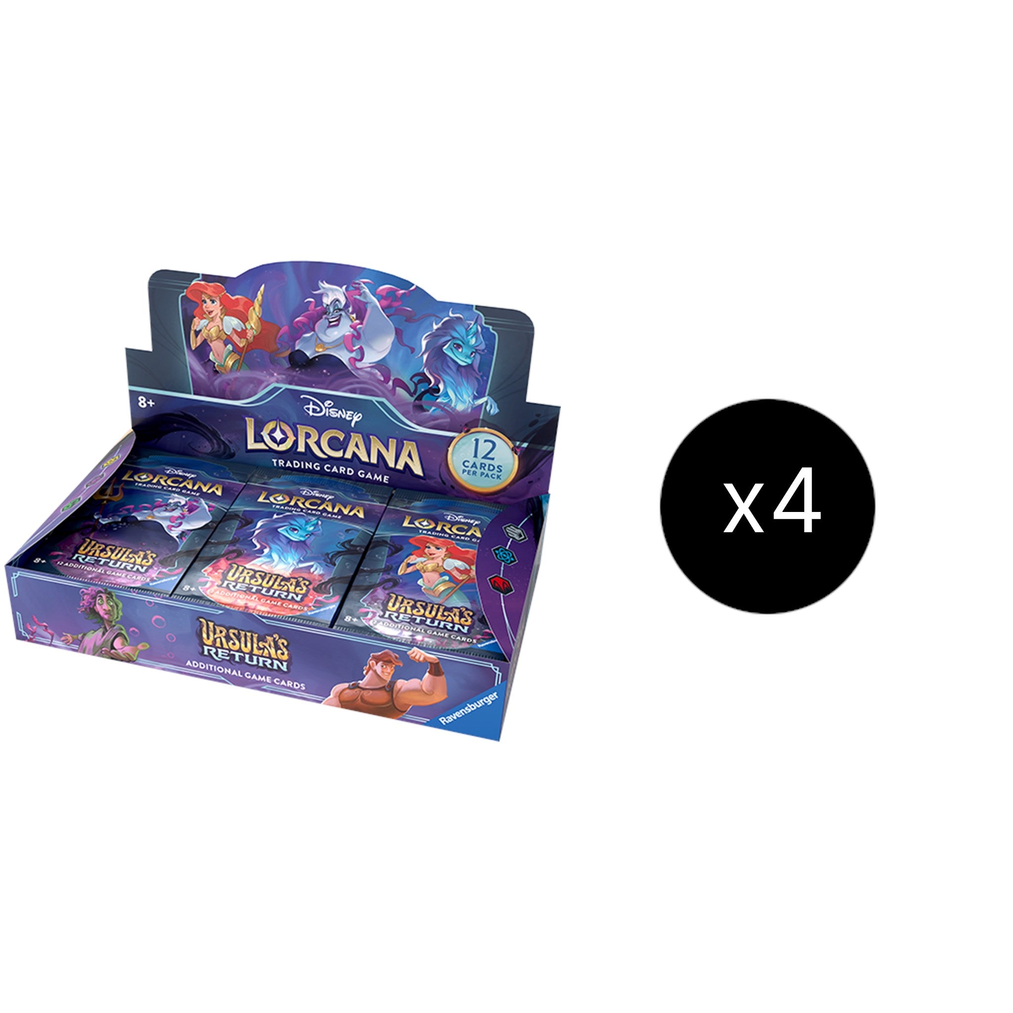 Ursula's Return - Booster Box Case | Total Play