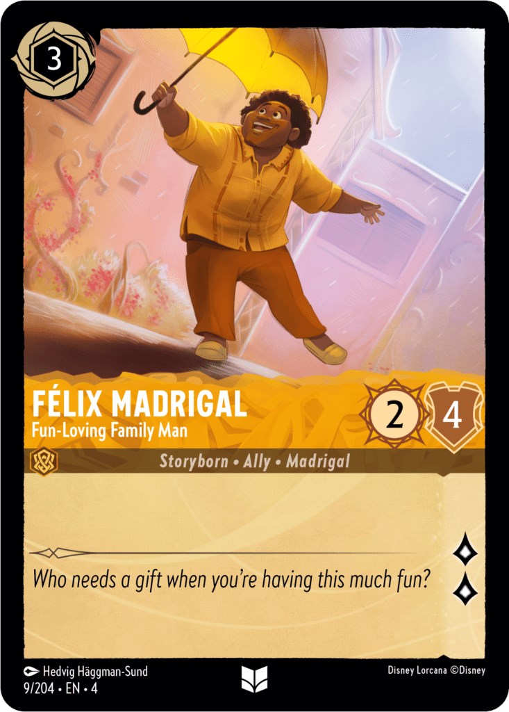 Felix Madrigal - Fun-Loving Family Man (9/204) [Ursula's Return] | Total Play