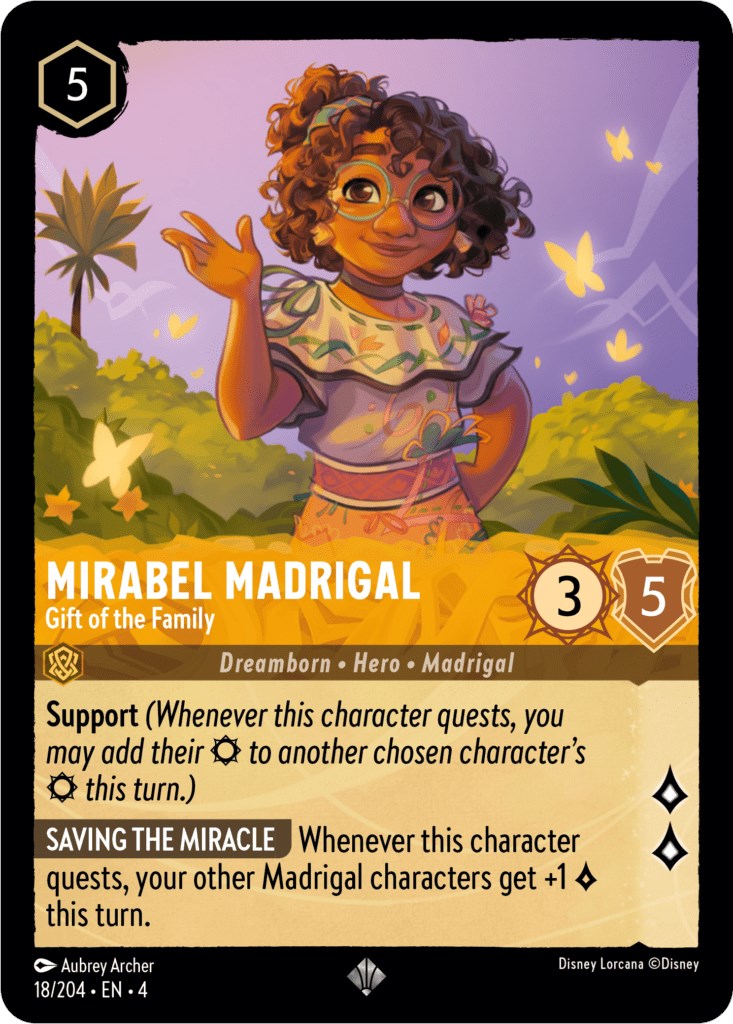 Mirabel Madrigal - Gift of the Family (18/204) [Ursula's Return] | Total Play
