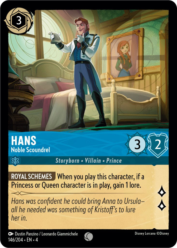 Hans - Noble Scoundrel (146/204) [Ursula's Return] | Total Play