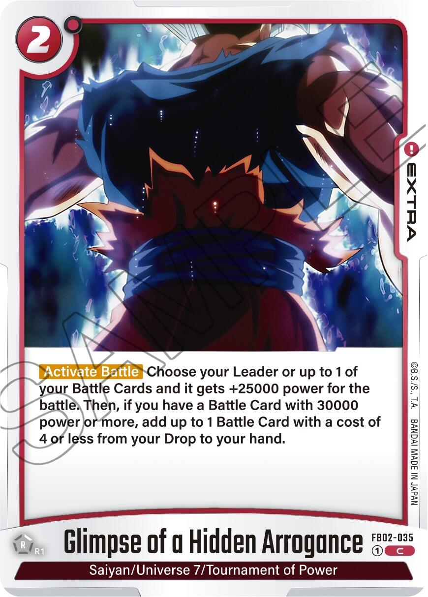 Glimpse of a Hidden Arrogance [Blazing Aura] | Total Play