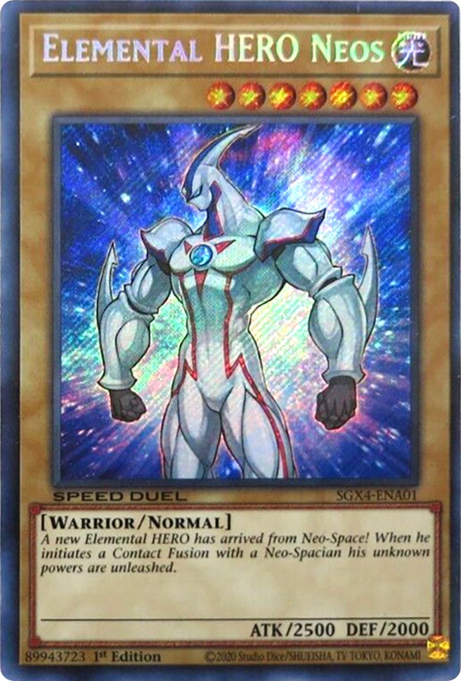 Elemental HERO Neos (Secret Rare) [SGX4-ENA01] Secret Rare | Total Play