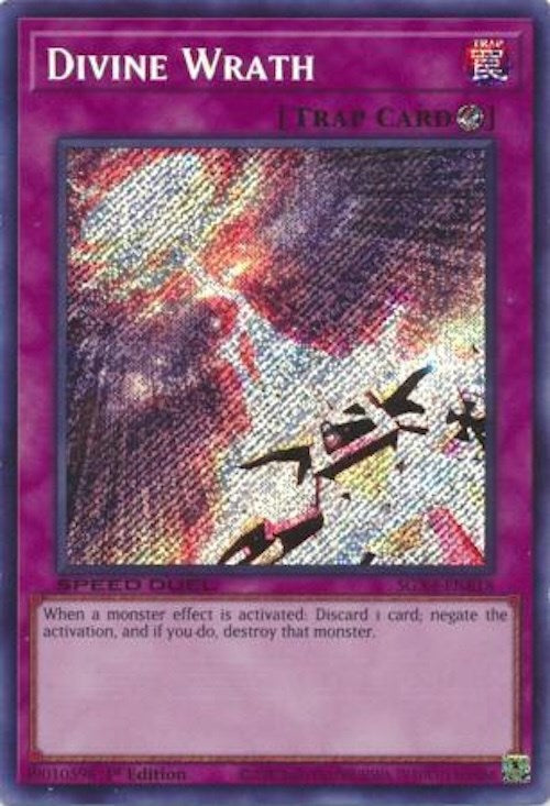 Divine Wrath (Secret Rare) [SGX4-ENB18] Secret Rare | Total Play