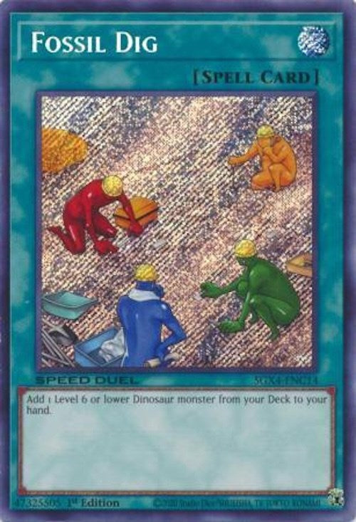 Fossil Dig (Secret Rare) [SGX4-ENC14] Secret Rare | Total Play