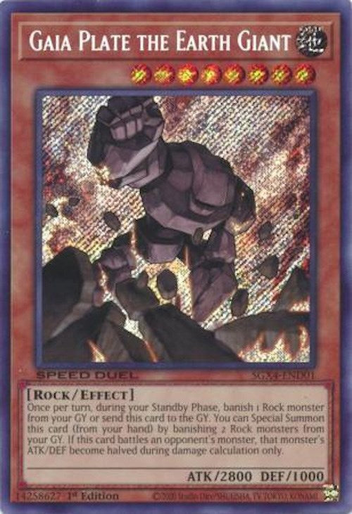 Gaia Plate the Earth Giant (Secret Rare) [SGX4-END01] Secret Rare | Total Play