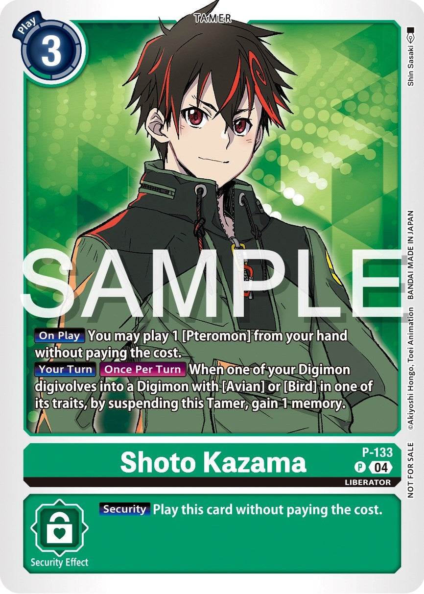 Shoto Kazama [P-133] [Promotional Cards] | Total Play