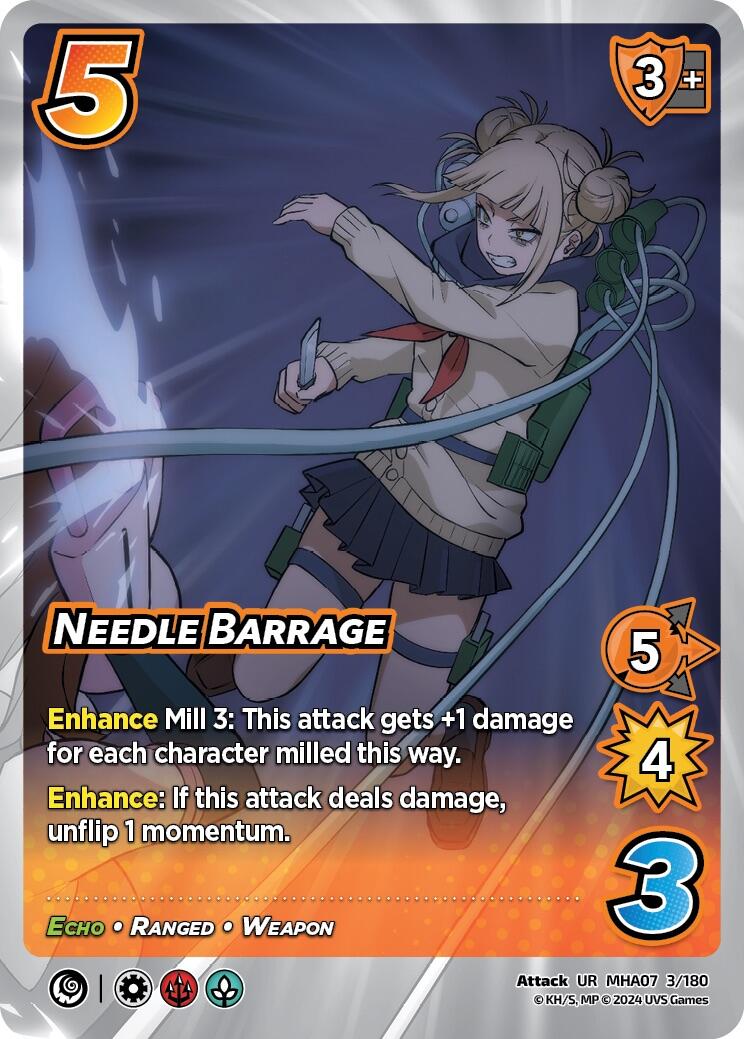 Needle Barrage [Girl Power] | Total Play