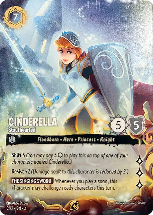 Cinderella - Stouthearted (3) [Promo Cards] | Total Play