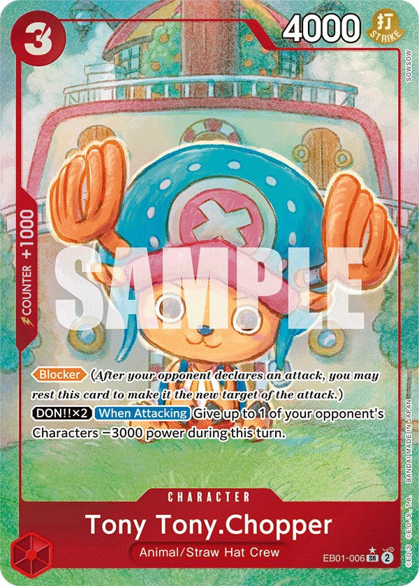 Tony Tony.Chopper (Alternate Art) [Extra Booster: Memorial Collection] | Total Play