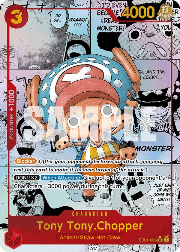 Tony Tony.Chopper (Alternate Art) (Manga) [Extra Booster: Memorial Collection] | Total Play