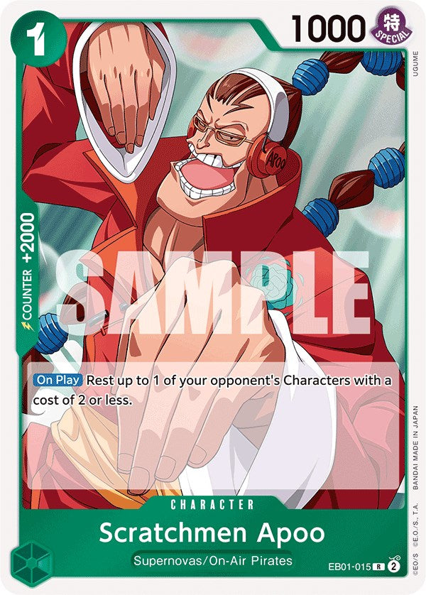 Scratchmen Apoo [Extra Booster: Memorial Collection] | Total Play