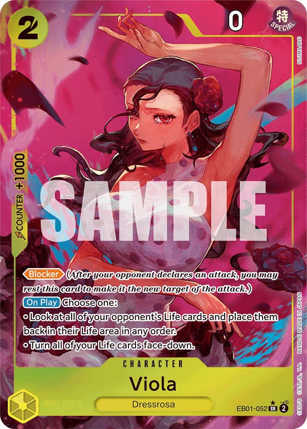 Viola (Alternate Art) [Extra Booster: Memorial Collection] | Total Play