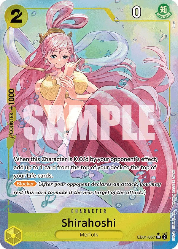 Shirahoshi (Alternate Art) [Extra Booster: Memorial Collection] | Total Play