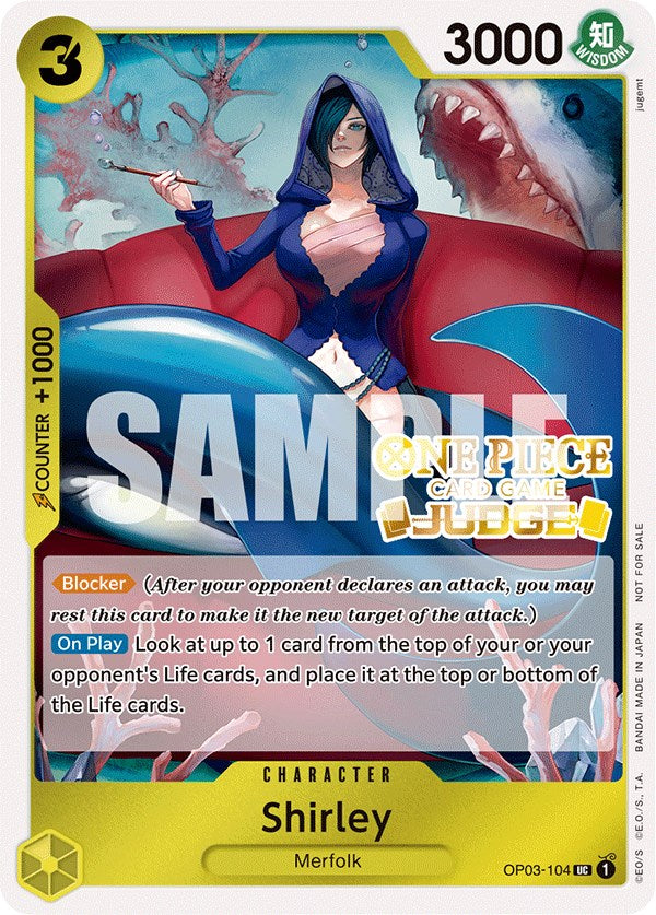 Shirley (Judge Pack Vol. 3) [One Piece Promotion Cards] | Total Play