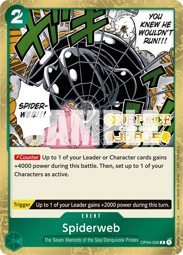 Spiderweb (Judge Pack Vol. 3) [One Piece Promotion Cards] | Total Play