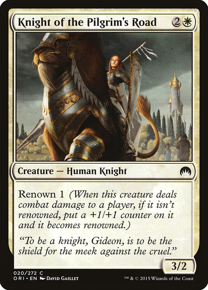 Knight of the Pilgrim's Road [Magic Origins] | Total Play