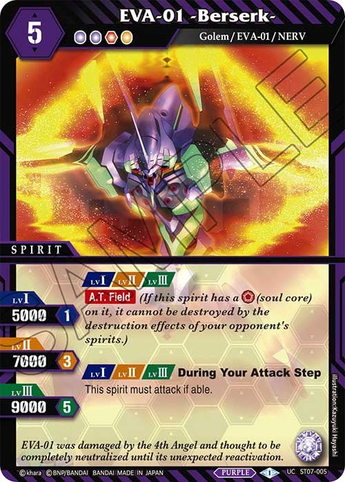 EVA-01 -Berserk- (ST07-005) [Starter Deck 02: Call of the Curse] | Total Play