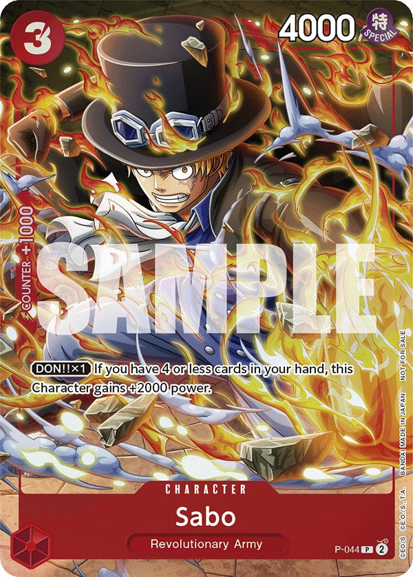 Sabo (Event Pack Vol. 4) [One Piece Promotion Cards] | Total Play