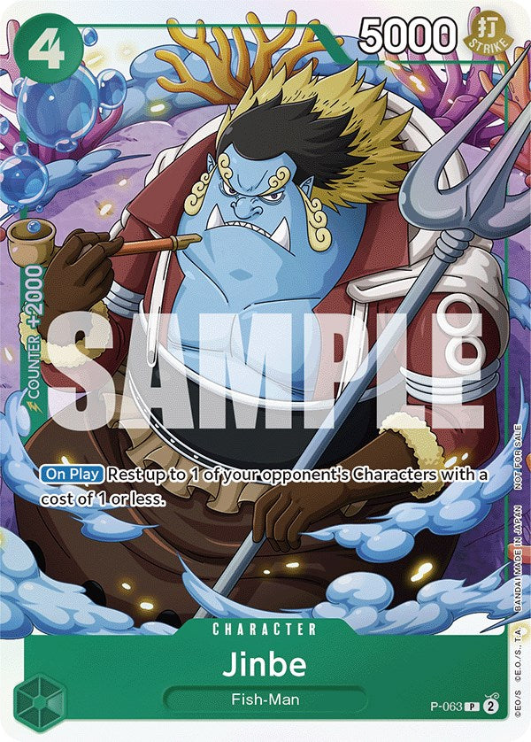Jinbe (Event Pack Vol. 4) [One Piece Promotion Cards] | Total Play