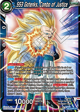 SS3 Gotenks, Combo of Justice (BT14-047) [Cross Spirits] | Total Play