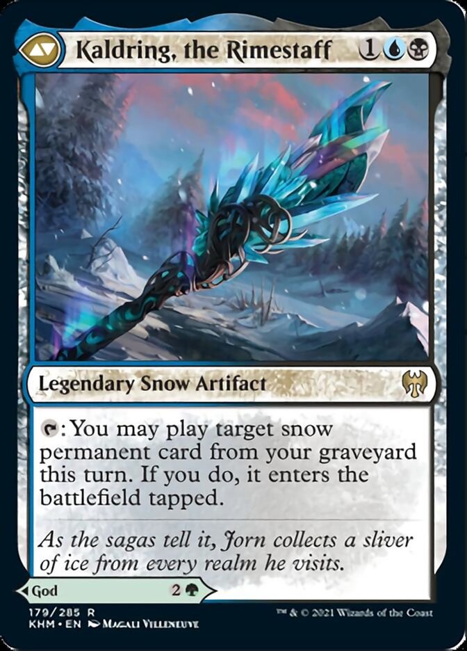 Jorn, God of Winter // Kaldring, the Rimestaff [Kaldheim] | Total Play