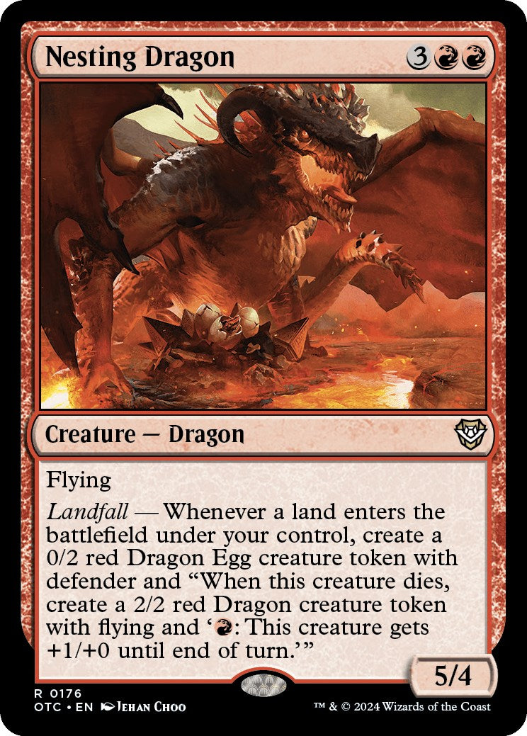 Nesting Dragon [Outlaws of Thunder Junction Commander] | Total Play