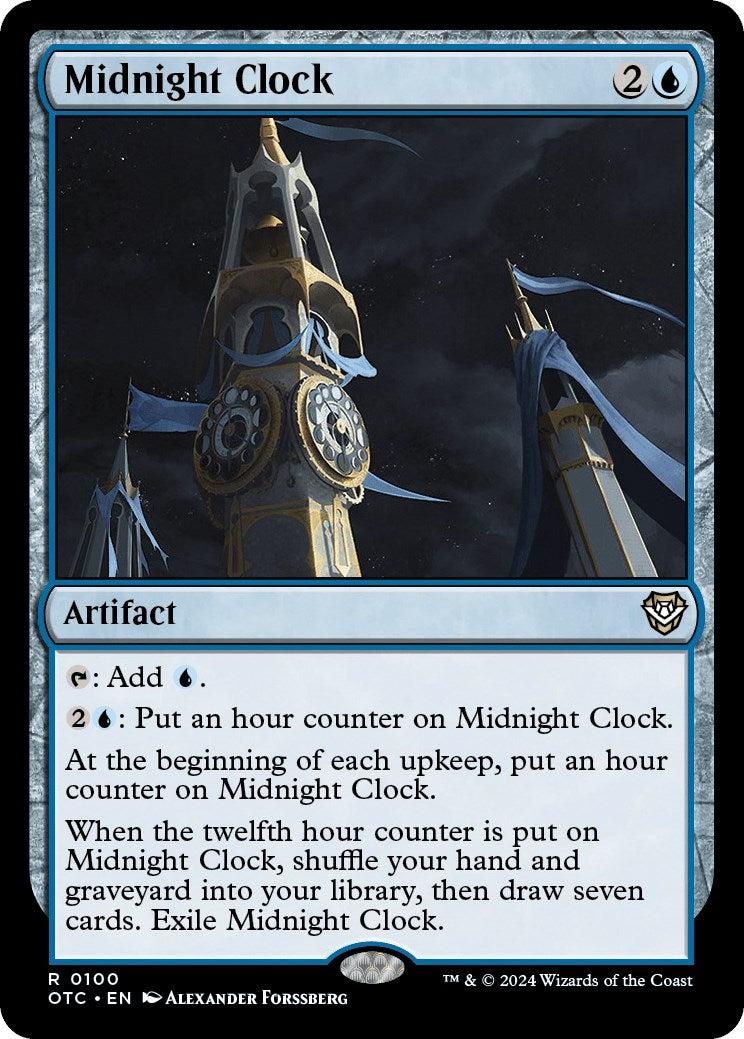 Midnight Clock [Outlaws of Thunder Junction Commander] | Total Play