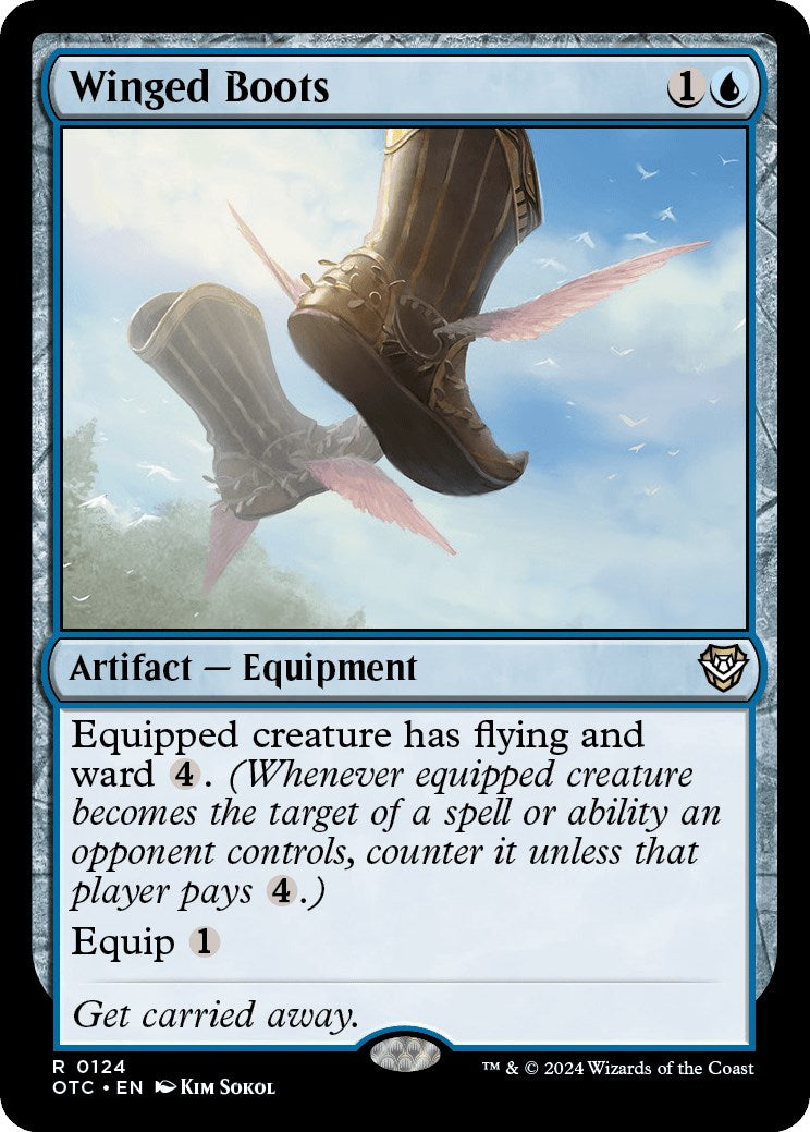 Winged Boots [Outlaws of Thunder Junction Commander] | Total Play