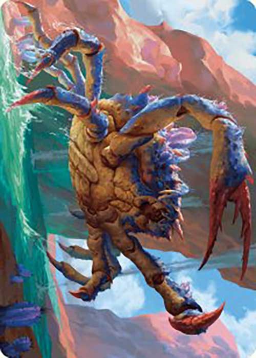 Canyon Crab Art Card [Outlaws of Thunder Junction Art Series] | Total Play