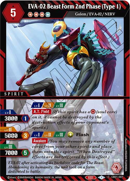EVA-02 Beast Form 2nd Phase (Type 1) (CB01-007) [Collaboration Booster 01: Halo of Awakening] | Total Play