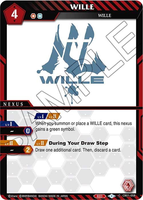 WILLE (CB01-058) [Collaboration Booster 01: Halo of Awakening] | Total Play