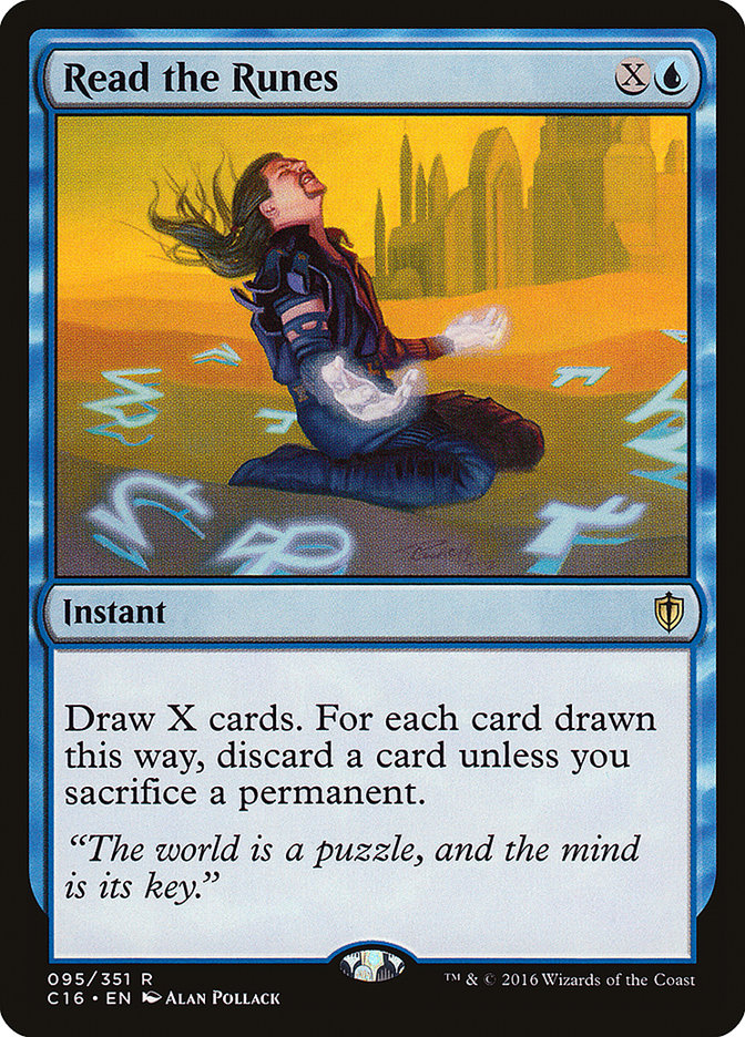 Read the Runes [Commander 2016] | Total Play