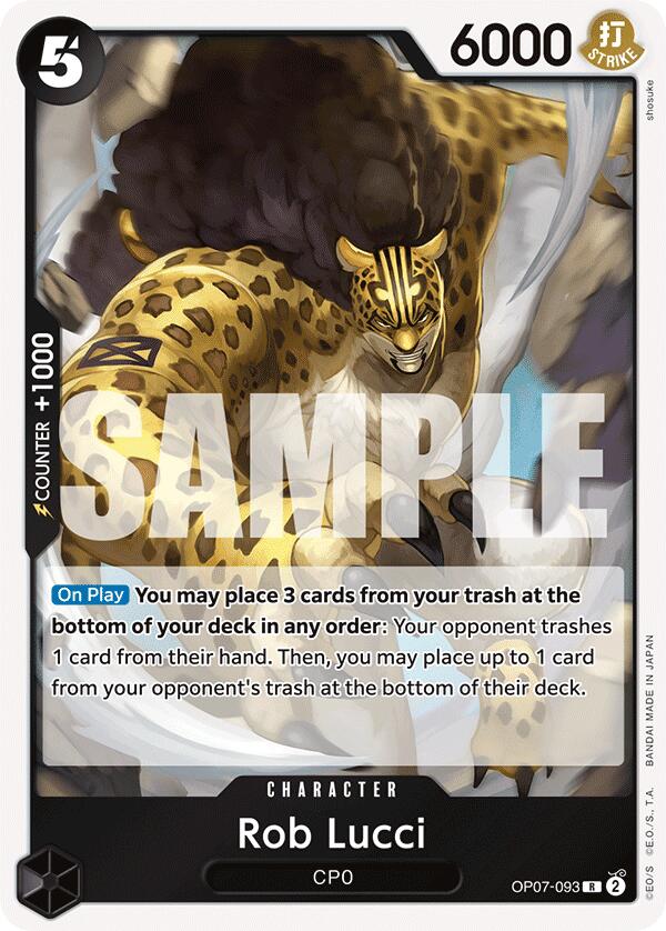Rob Lucci (093) [500 Years in the Future] | Total Play