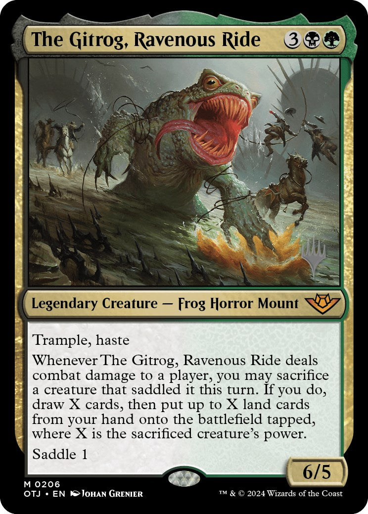 The Gitrog, Ravenous Ride (Promo Pack) [Outlaws of Thunder Junction Promos] | Total Play