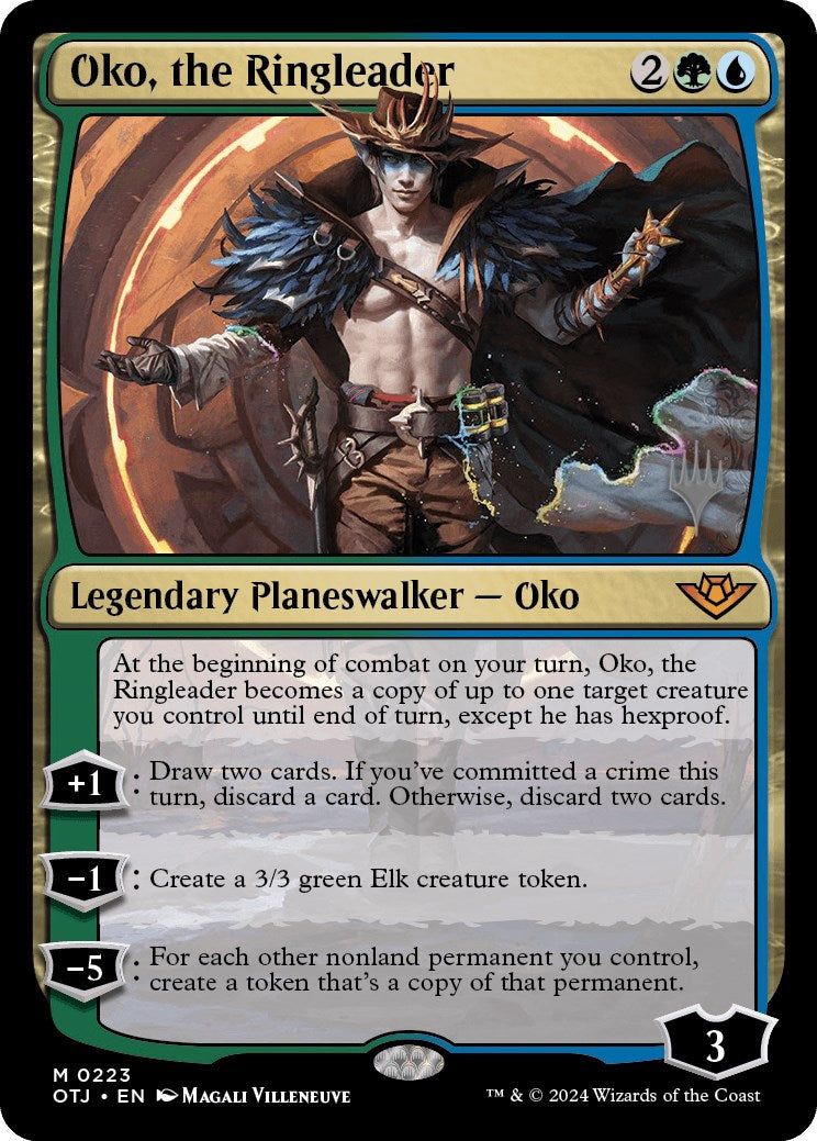 Oko, the Ringleader (Promo Pack) [Outlaws of Thunder Junction Promos] | Total Play
