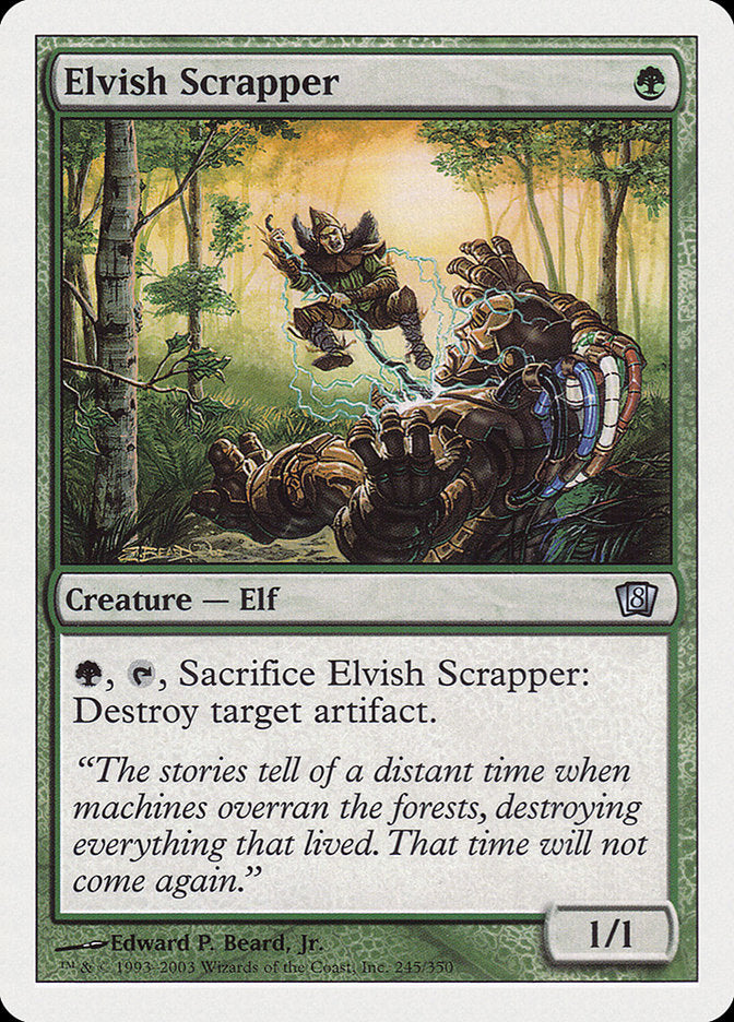 Elvish Scrapper [Eighth Edition] | Total Play