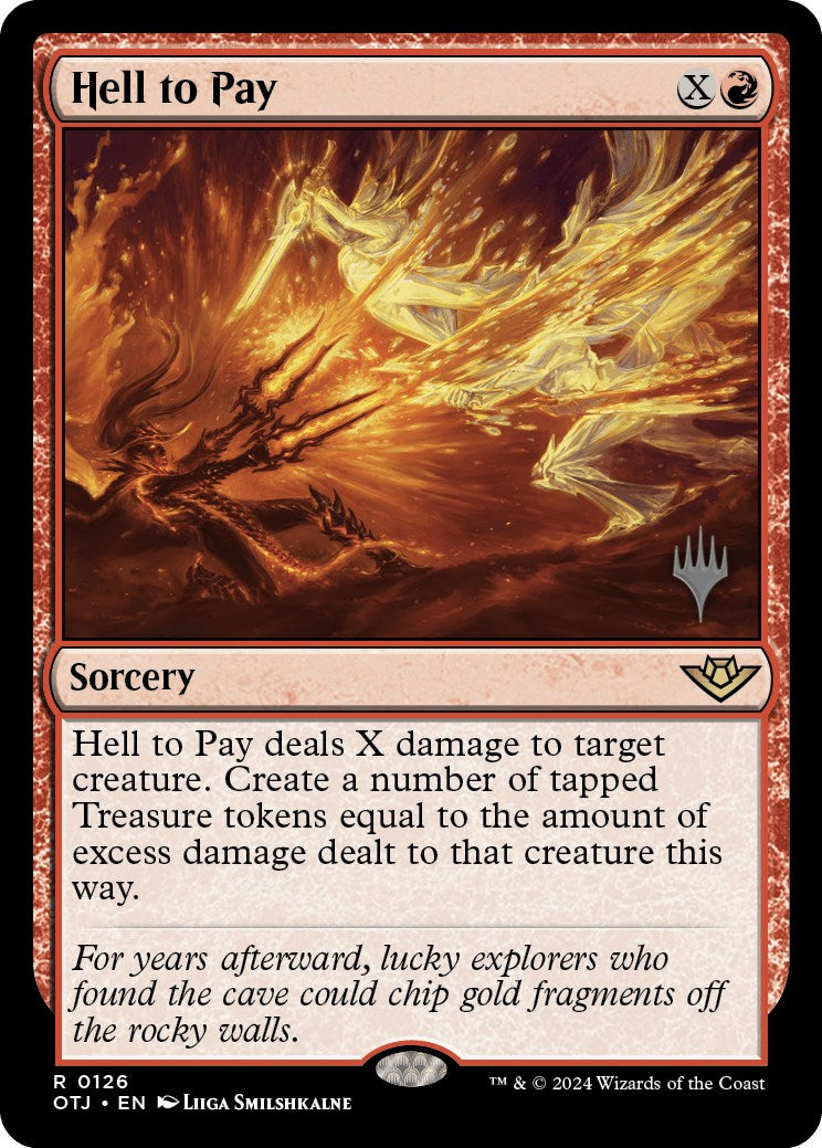 Hell to Pay (Promo Pack) [Outlaws of Thunder Junction Promos] | Total Play