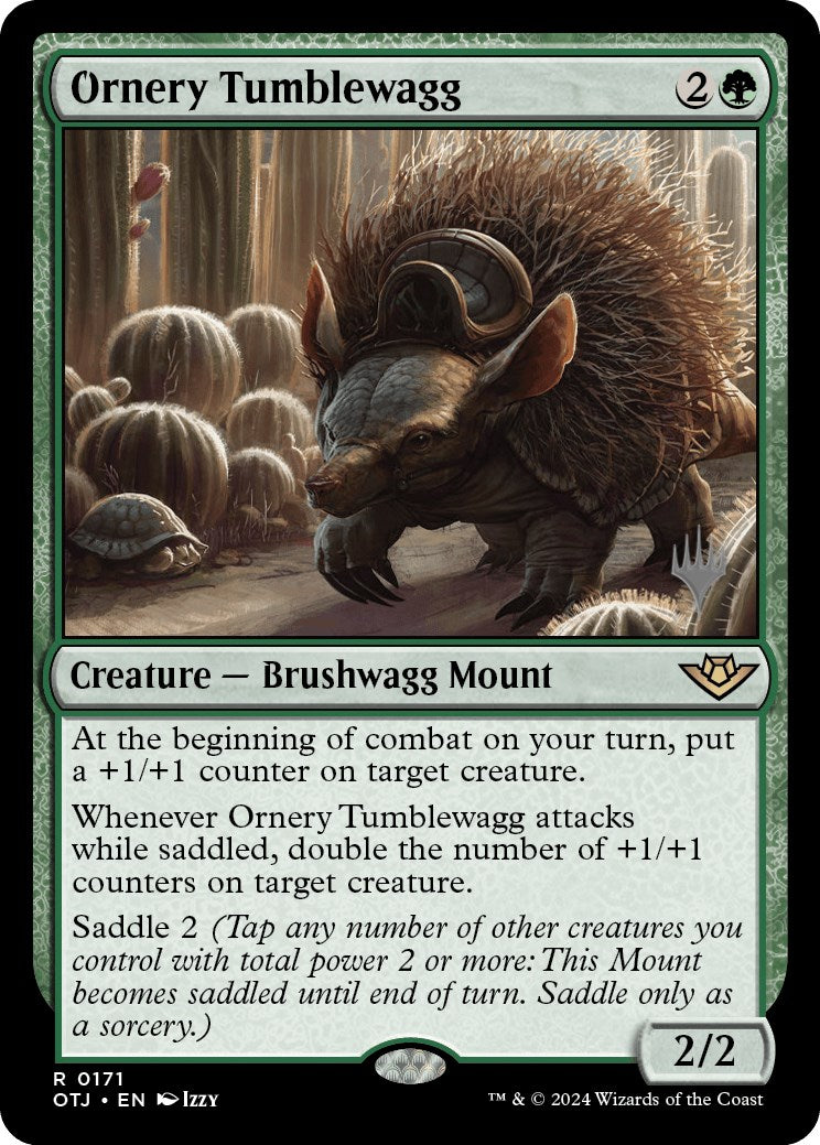 Ornery Tumblewagg (Promo Pack) [Outlaws of Thunder Junction Promos] | Total Play