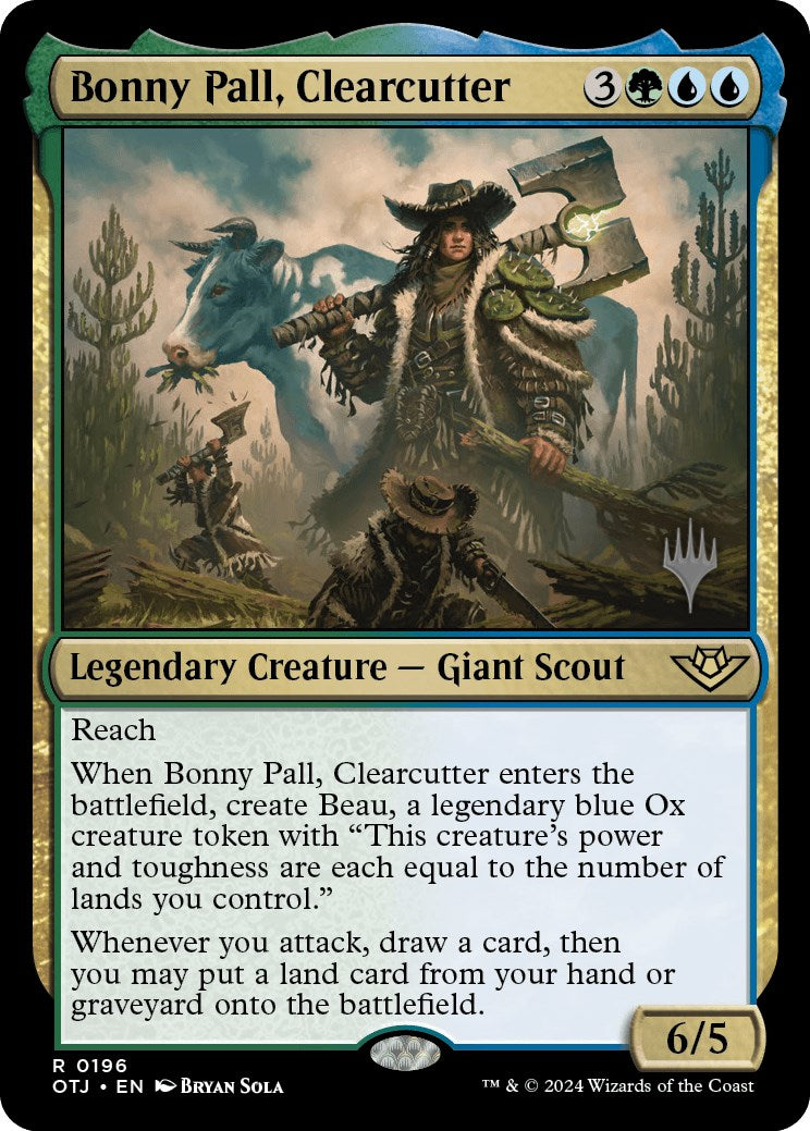 Bonny Pall, Clearcutter (Promo Pack) [Outlaws of Thunder Junction Promos] | Total Play