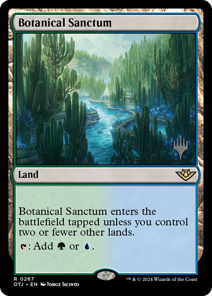 Botanical Sanctum (Promo Pack) [Outlaws of Thunder Junction Promos] | Total Play