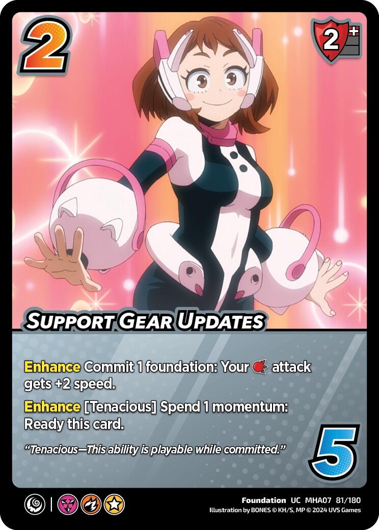 Support Gear Updates [Girl Power] | Total Play