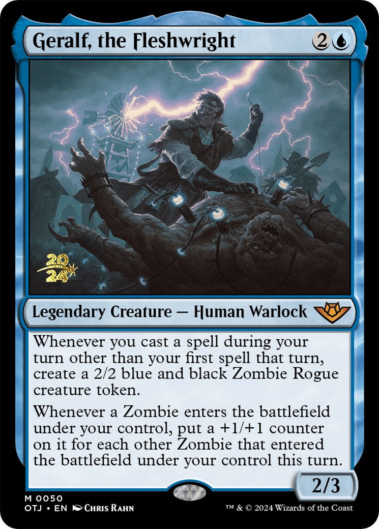Geralf, the Fleshwright [Outlaws of Thunder Junction Prerelease Promos] | Total Play