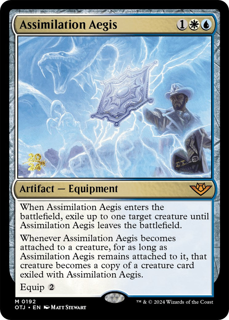 Assimilation Aegis [Outlaws of Thunder Junction Prerelease Promos] | Total Play